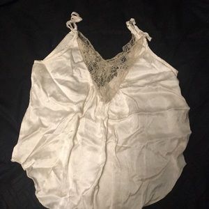 Cream cami.